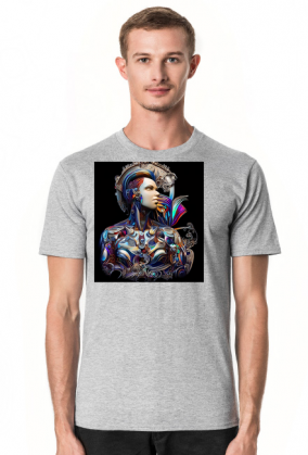 Męska koszulka AI Signature 67 (T1-KW2-W31-K4)