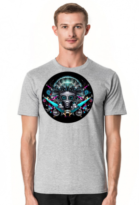 Męska koszulka AI Signature 134 (T1-KW2-W35-K15)