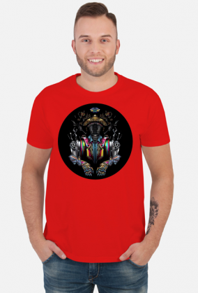 Męska koszulka AI Signature 169 (T1-KW2-W41-K15)