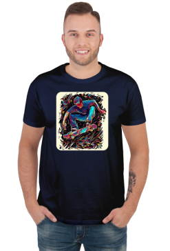 Męska koszulka Skateboarder 5 (T1-KW32-W71-K14)