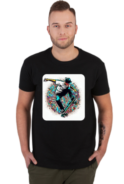 Męska koszulka Skateboarder 6 (T1-KW32-W72-K2)
