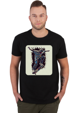 Męska koszulka Skateboarder 12 (T1-KW32-W74-K2)