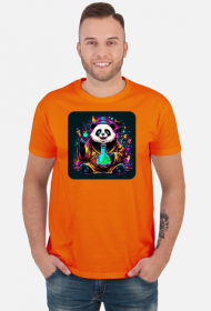 Męska koszulka Panda 3 (T1-KW28-W19-K15)