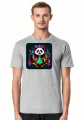 Męska koszulka Panda 3 (T1-KW28-W19-K15)