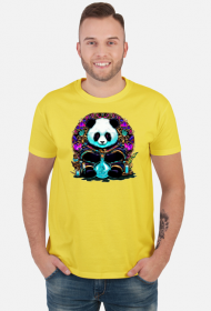 Męska koszulka Panda 6 (T1-KW28-W20-K7)