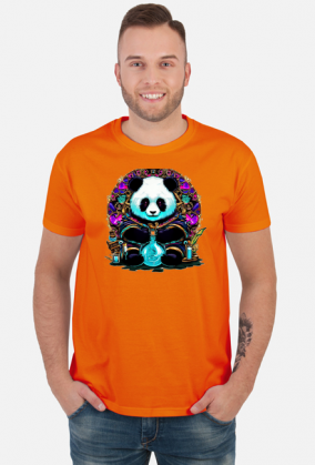 Męska koszulka Panda 6 (T1-KW28-W20-K7)