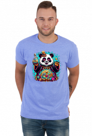 Męska koszulka Panda 1 (T1-KW28-W75-K5)