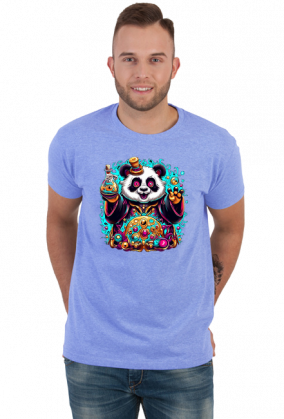 Męska koszulka Panda 1 (T1-KW28-W75-K5)