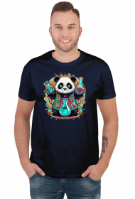 Męska koszulka Panda 2 (T1-KW28-W76-K14)