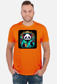 Męska koszulka Panda 5 (T1-KW28-W78-K15)
