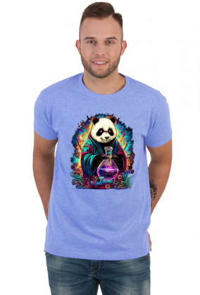 Męska koszulka Panda 7 (T1-KW28-W79-K2)