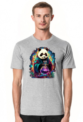 Męska koszulka Panda 7 (T1-KW28-W79-K2)