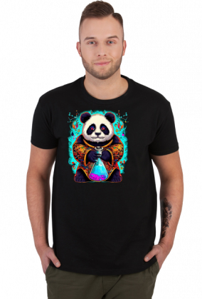Męska koszulka Panda 8 (T1-KW28-W80-K15)