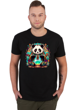 Męska koszulka Panda 9 (T1-KW28-W81-K2)