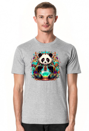Męska koszulka Panda 9 (T1-KW28-W81-K2)