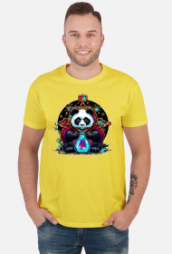 Męska koszulka Panda 11 (T1-KW28-W82-K7)