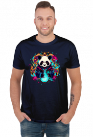 Męska koszulka Panda 13 (T1-KW28-W84-K14)