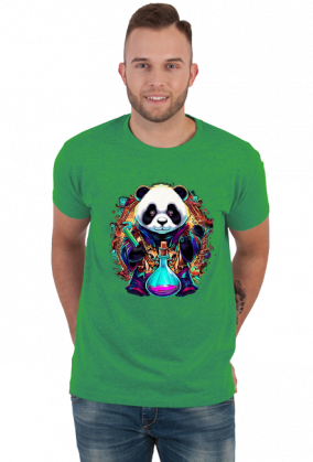 Męska koszulka Panda 14 (T1-KW28-W85-K1)