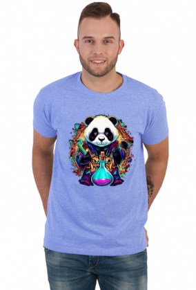 Męska koszulka Panda 14 (T1-KW28-W85-K1)