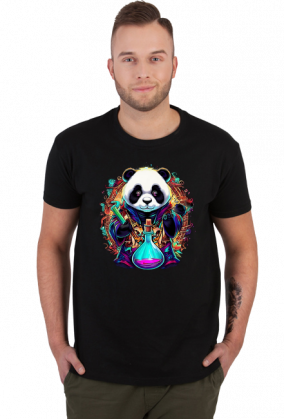 Męska koszulka Panda 14 (T1-KW28-W85-K1)