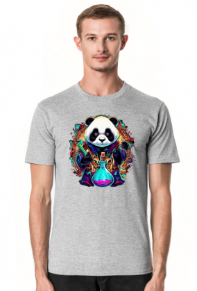 Męska koszulka Panda 14 (T1-KW28-W85-K1)