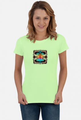 Damska koszulka AI Abstract Pattern 13 (T2-KW1-W86-K9)
