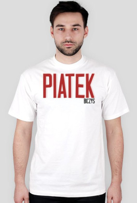 Koszulka ,,Piątek Biczys'' (Biała)