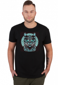 Męska koszulka Cat Arabic Style 3 (T1-KW11-W91-K2)