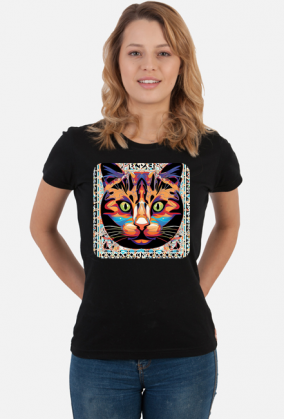 Damska koszulka Cat Marocco Style 3 (T2-KW11-W101-K9)