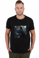 Fantasy wilk cyberwarrior