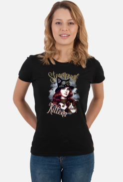 Koszulka z motywem Steampunk