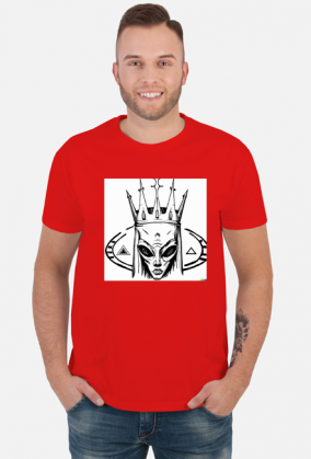 Kosmita w koronie ołówek