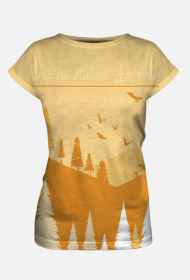 Forest Harmony Fullprint Women's T-Shirt
