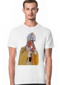 Koszulka z papieżem Janem Pawłem II - męska