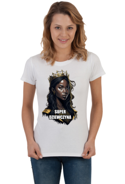 Koszulka Super Dziewczyna Murzynka