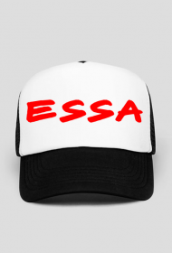 CZAPKA ESSA RED TEXT