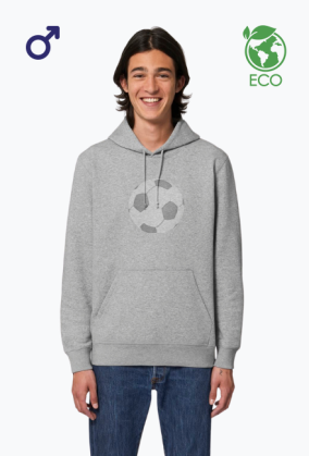 Bluza męska z piłką nożną