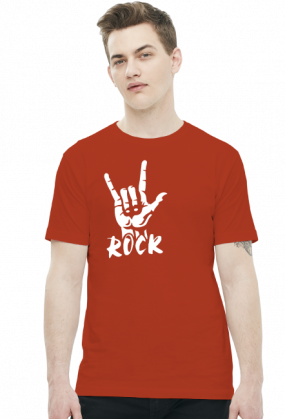 ROCK - T-shirt męski (9 kolorów)
