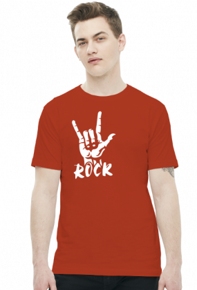 ROCK - T-shirt męski (9 kolorów)