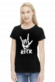 ROCK - T-shirt damski (7 kolorów)