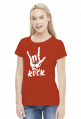ROCK - T-shirt damski (7 kolorów)