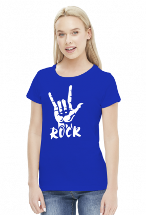 ROCK - T-shirt damski (7 kolorów)