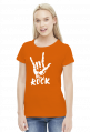 ROCK - T-shirt damski (7 kolorów)