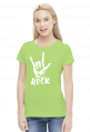ROCK - T-shirt damski (7 kolorów)