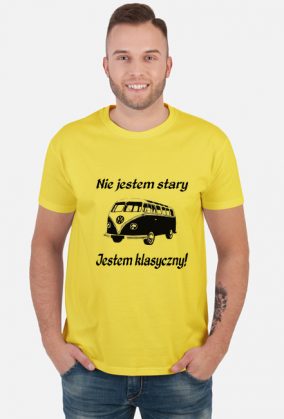 Koszulka dla doświadczonego mężczyzny