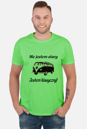 Koszulka dla doświadczonego mężczyzny