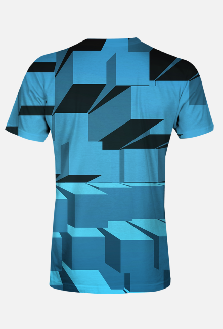 T-Shirt Koszulka full print Klocki