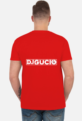 Bluzka z napisem DJ GUCIO