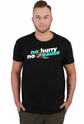 No hurry, no pause męska CIEMNA