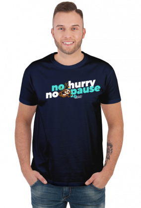 No hurry, no pause męska CIEMNA